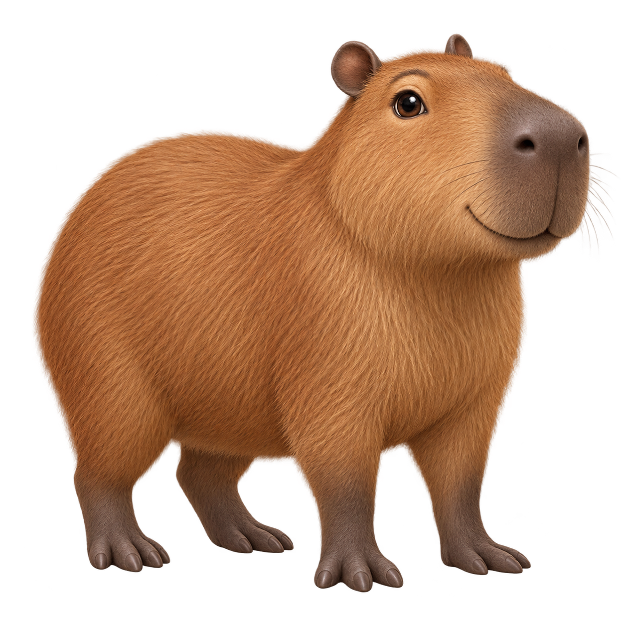 Capybara illustration from the app